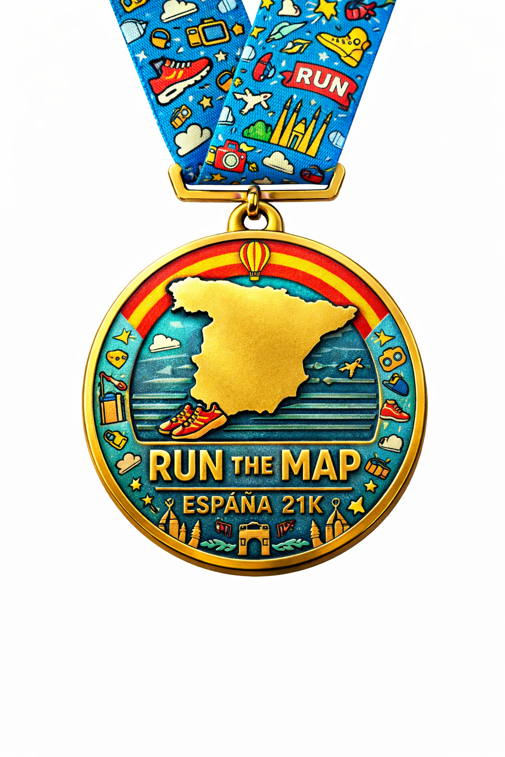 RUN THE MAP ESPAÑA 21K