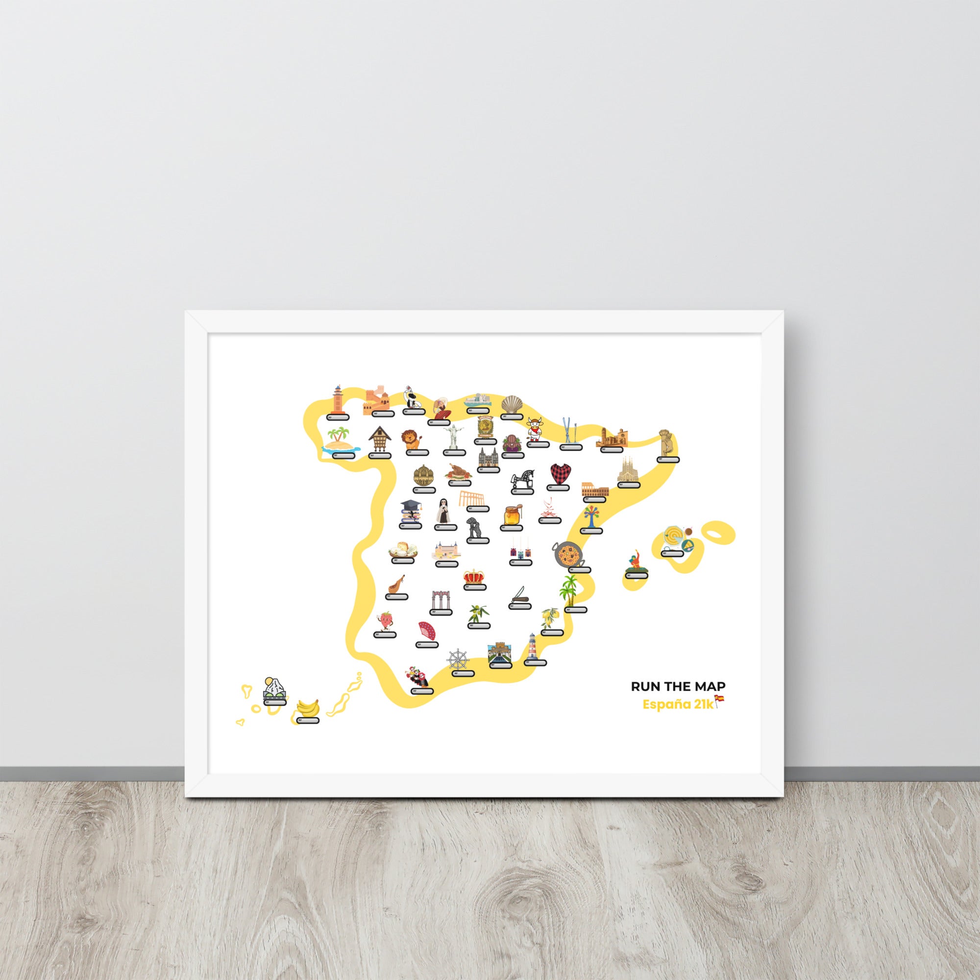 RUN THE MAP ESPAÑA 21K