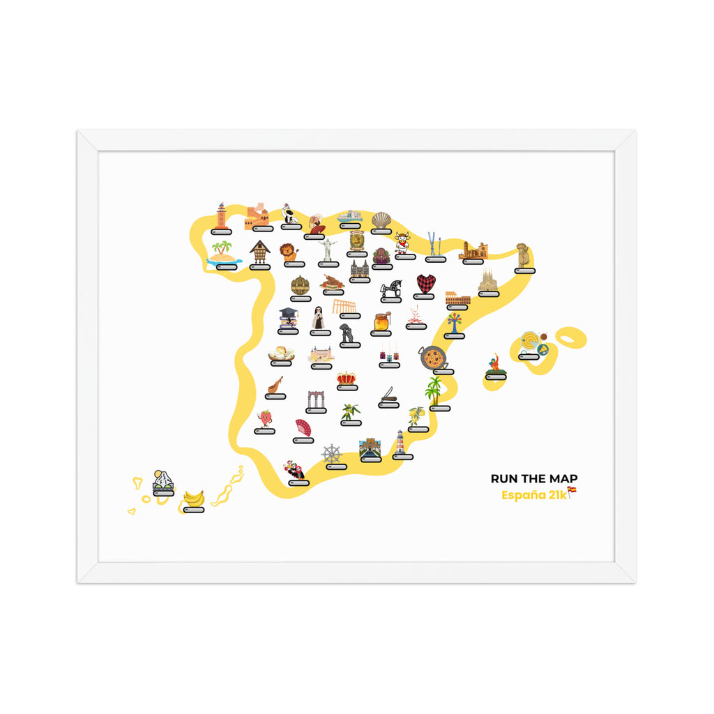 RUN THE MAP ESPAÑA 21K